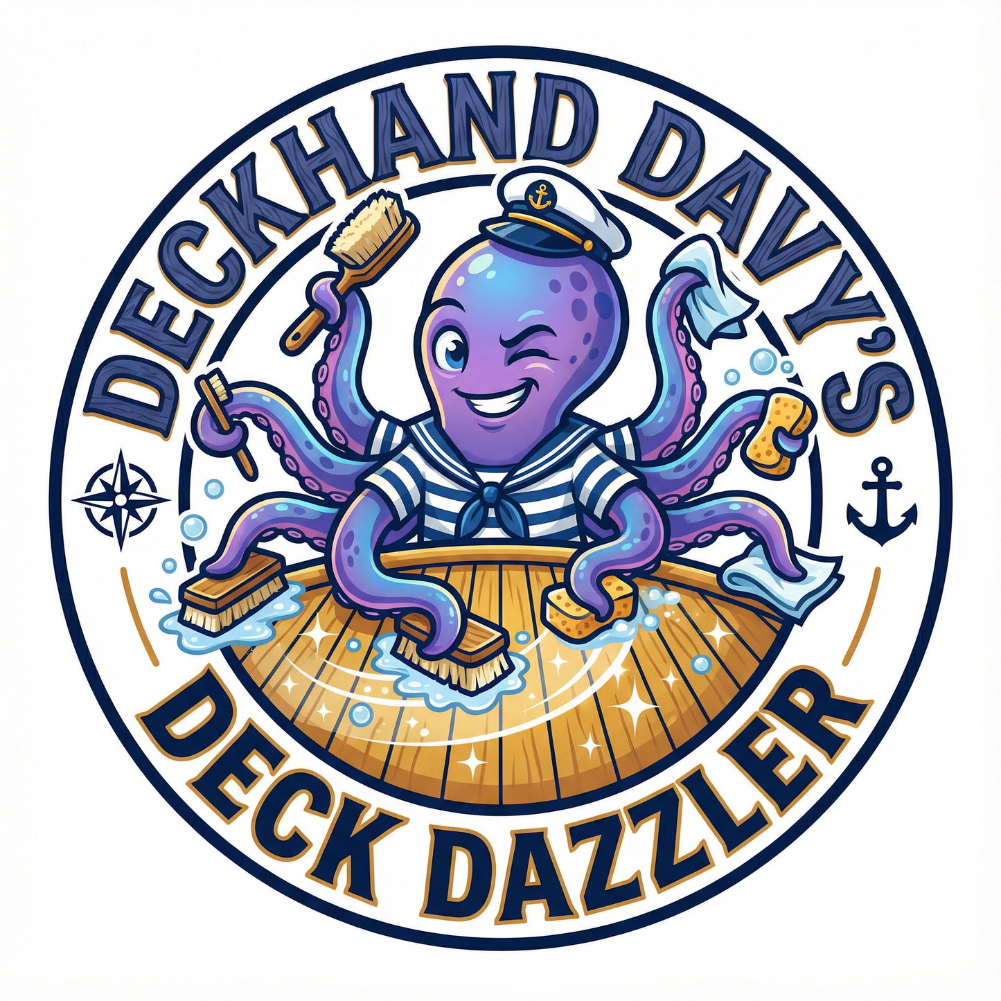 Deckhand Davy’s Deck Dazzler Premium Teak Cleaner
