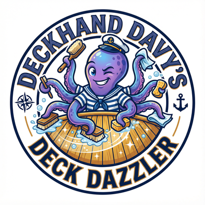 Deckhand Davy’s Deck Dazzler Premium Teak Cleaner